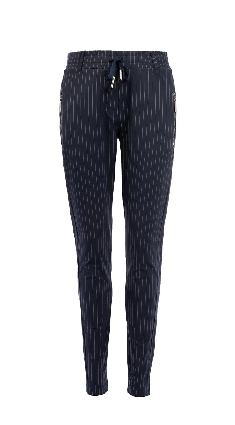 Maud | Pinstripe marine