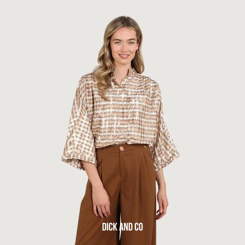 Maya blouse Check