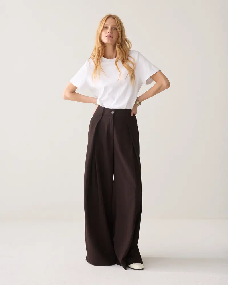 Megawijde broek