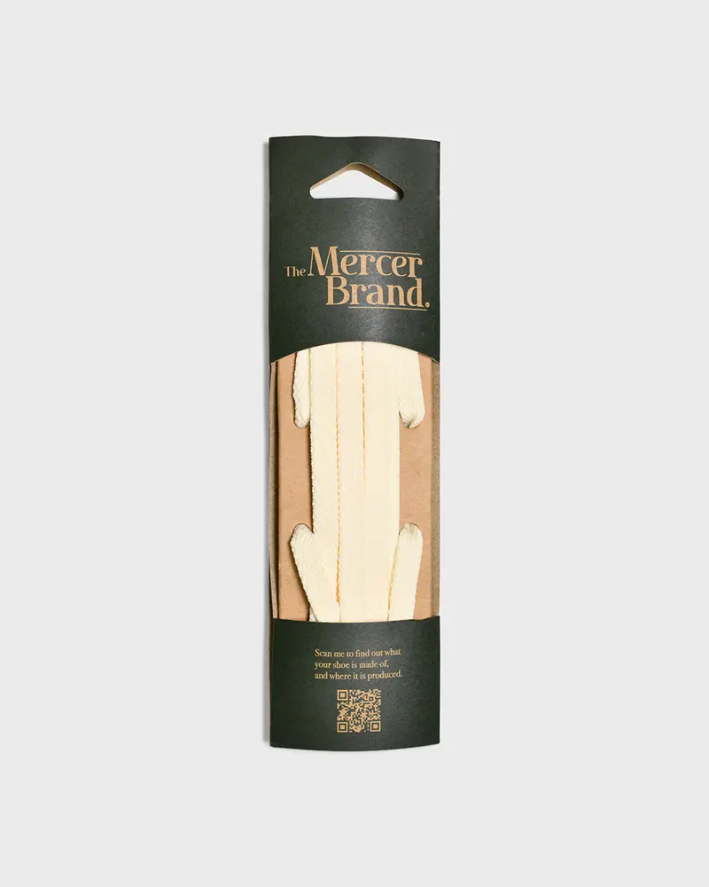 Mercer Flat Laces | Off White
