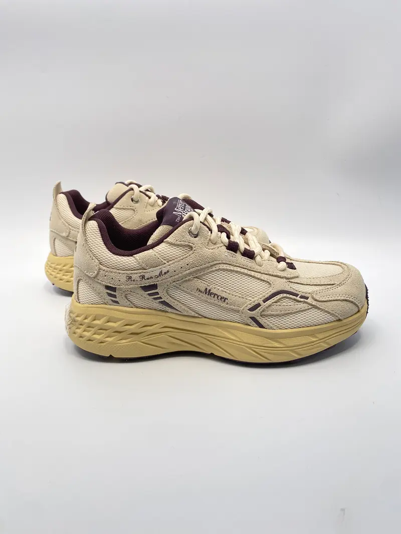 Mercer sneaker The Re-Run max white / red