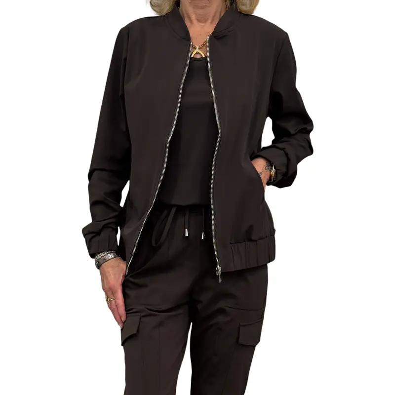 Mi Piace Bomber Jack 202463-Espresso
