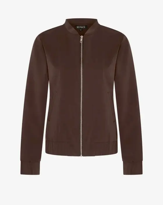 Mi Piace Bonded Travel Bomber Jack 202636-Espresso
