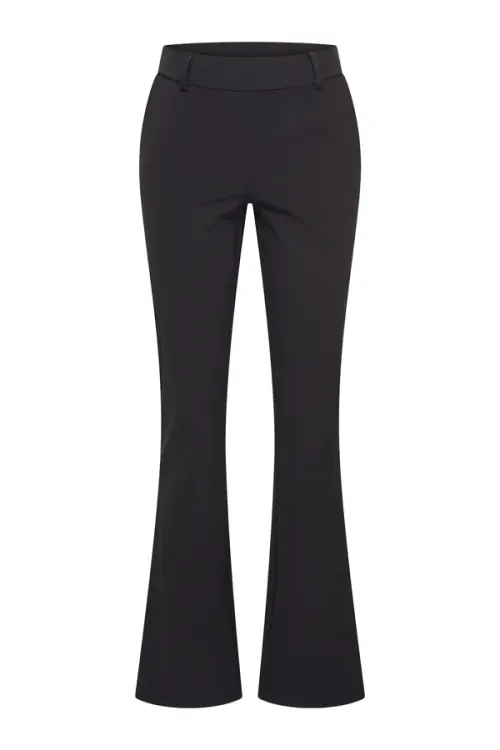 Mi Piace Broek Flared Bonded 202633-Black