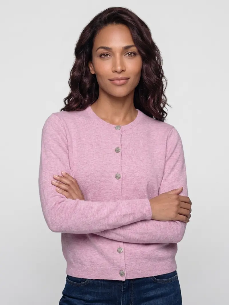 Mi Piace-Cardigan 202903-Sweet Lilac