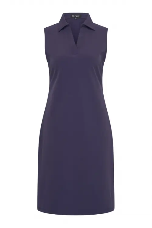 Mi Piace-Dress Sleeveless 202443-Dark Blue