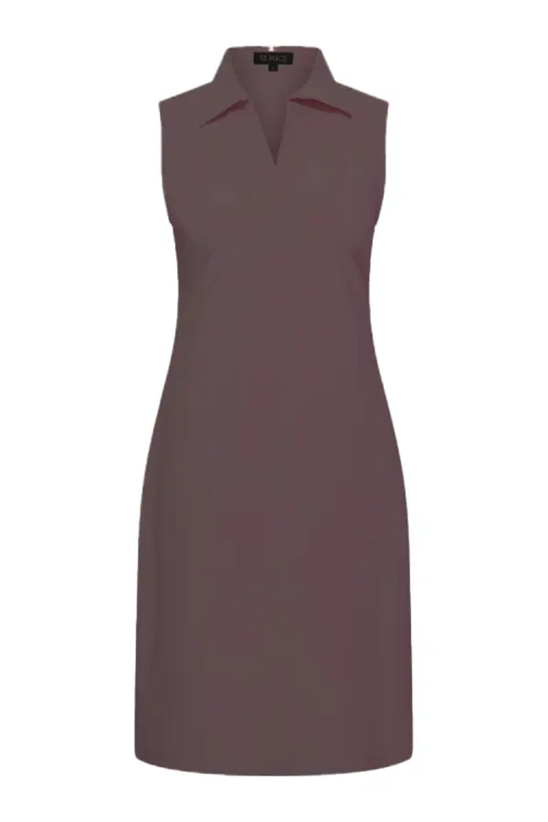 Mi Piace-Dress Sleeveless 202443-Espresso