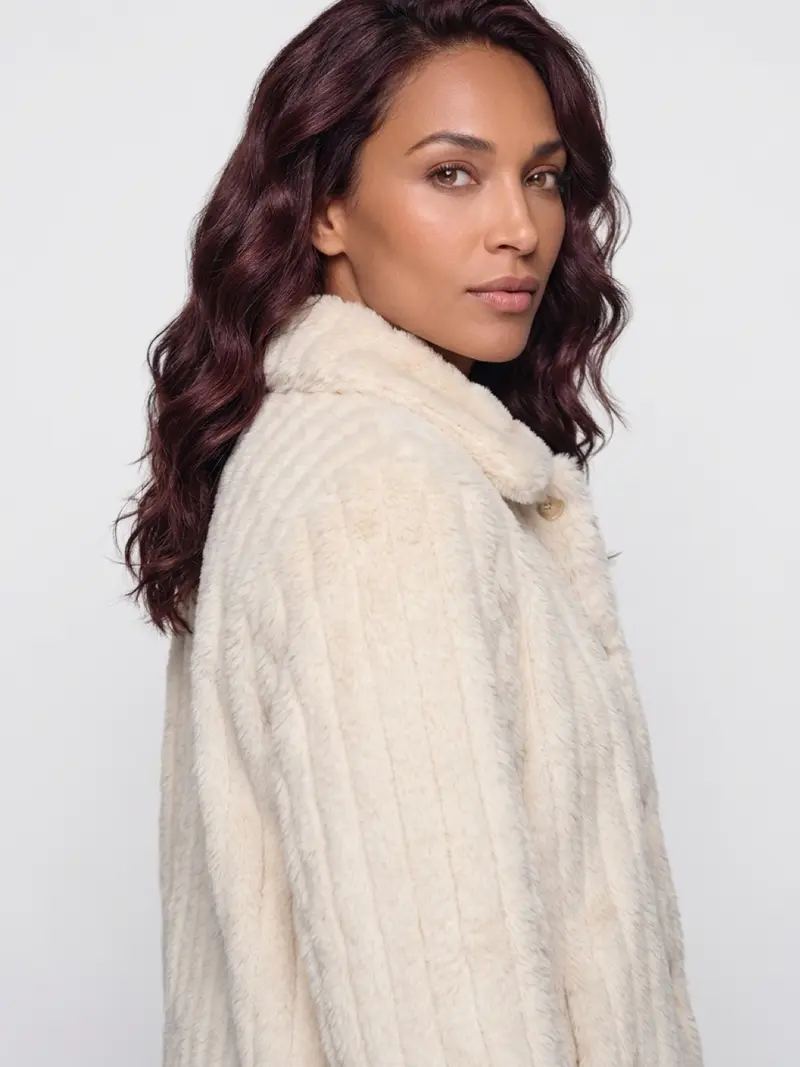 Mi Piace-Fur Coat 202880-Mist