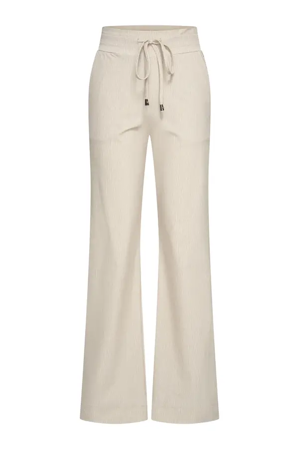 Mi Piace-Heavy Travel Broek Straight Structure Print 202136-Kit