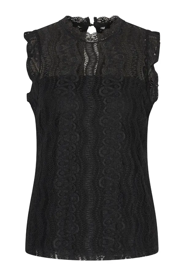Mi Piace Kanten Top 202486 Black