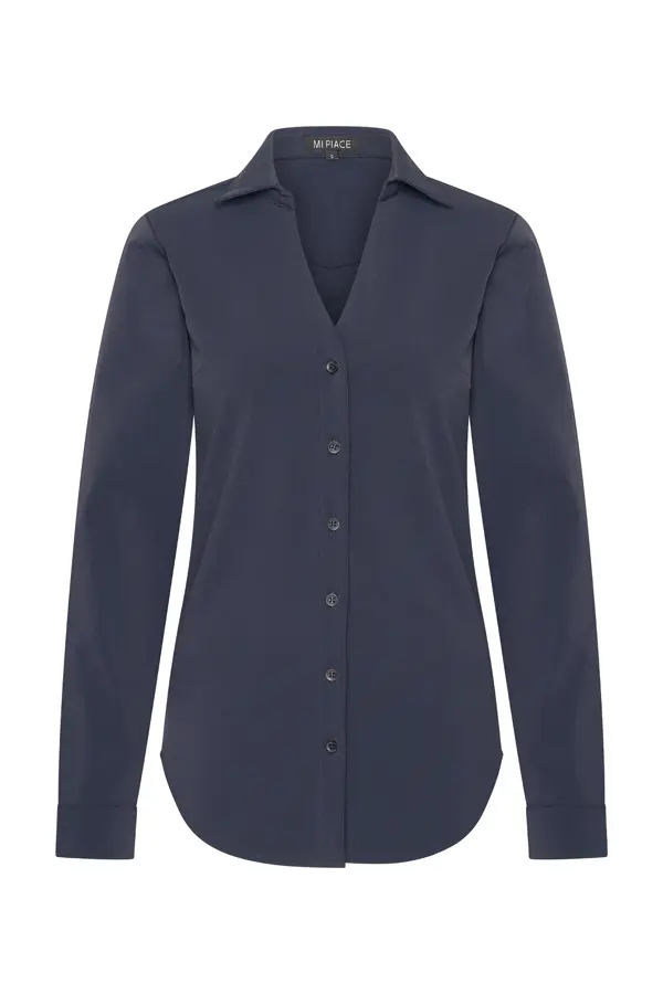 Mi Piace Travel Blouse 202509 Dark Blue