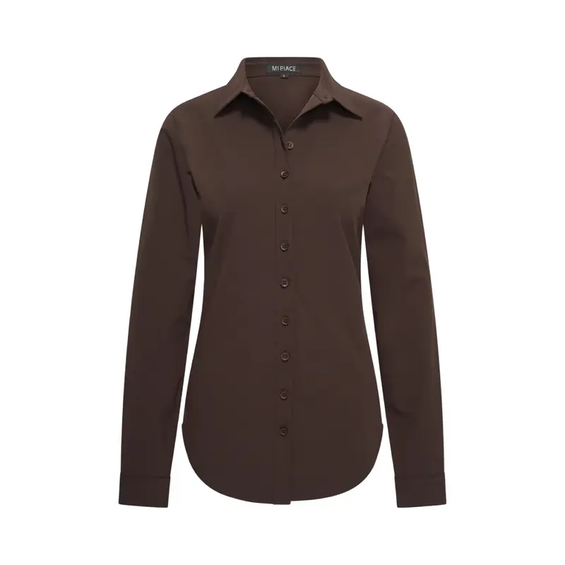 Mi Piace Travel Blouse 60840-Espresso