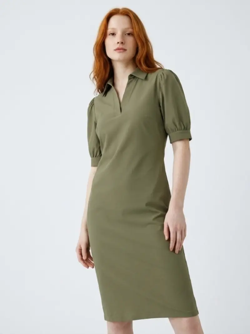 Mi Piace-Travel Jurk Polo 202605-Olive