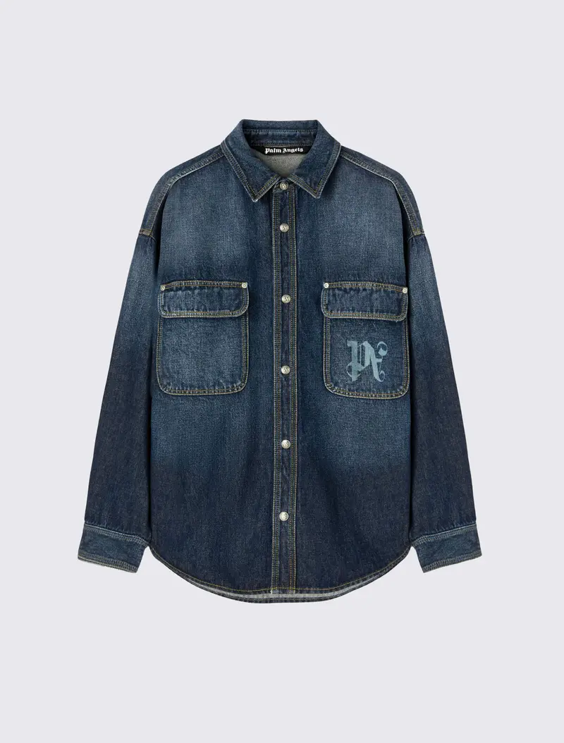 Midnight Monogram Denim Shirt