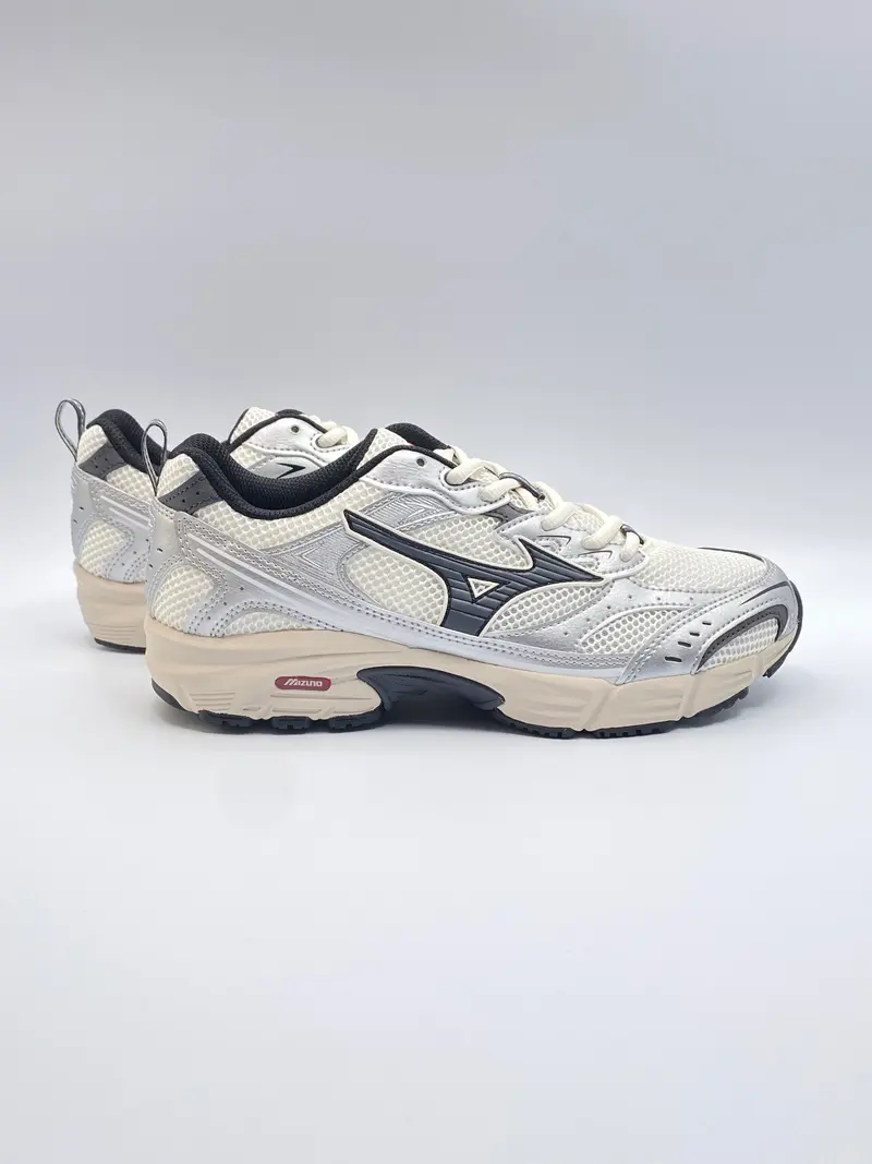 Mizuno MXR sport sneaker snow white/ magnet silver