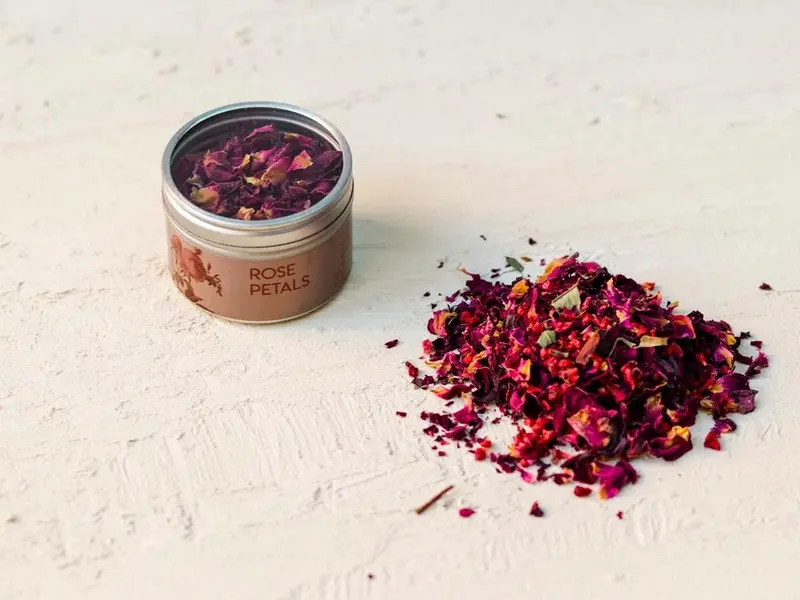 Mocktail botanicals - rozenblaadjes