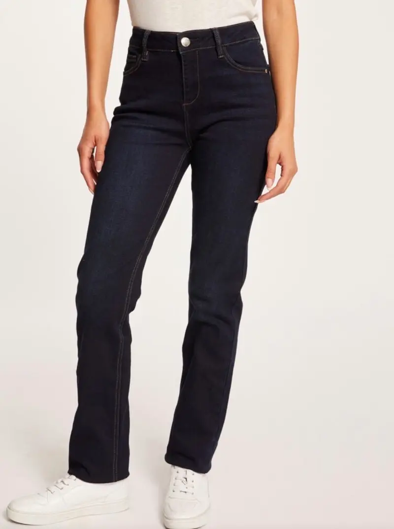 Morgan - Regular Jeans PDROIT Blauw