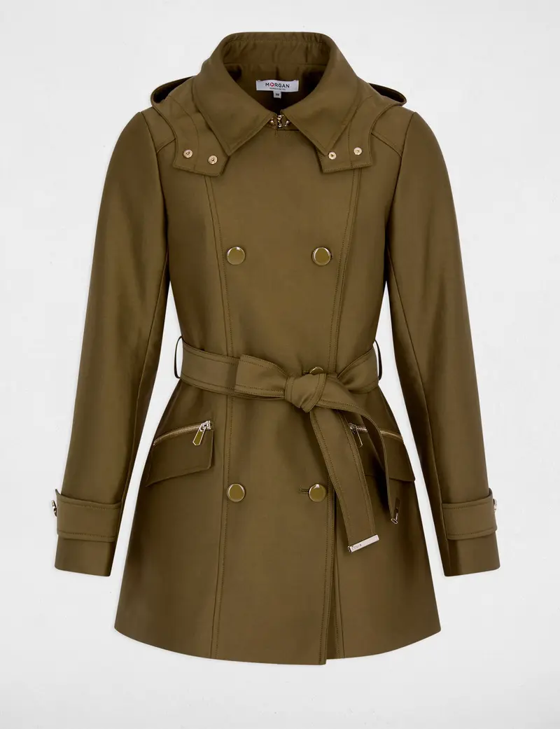 Morgan - Trenchcoat Gladia Kaki