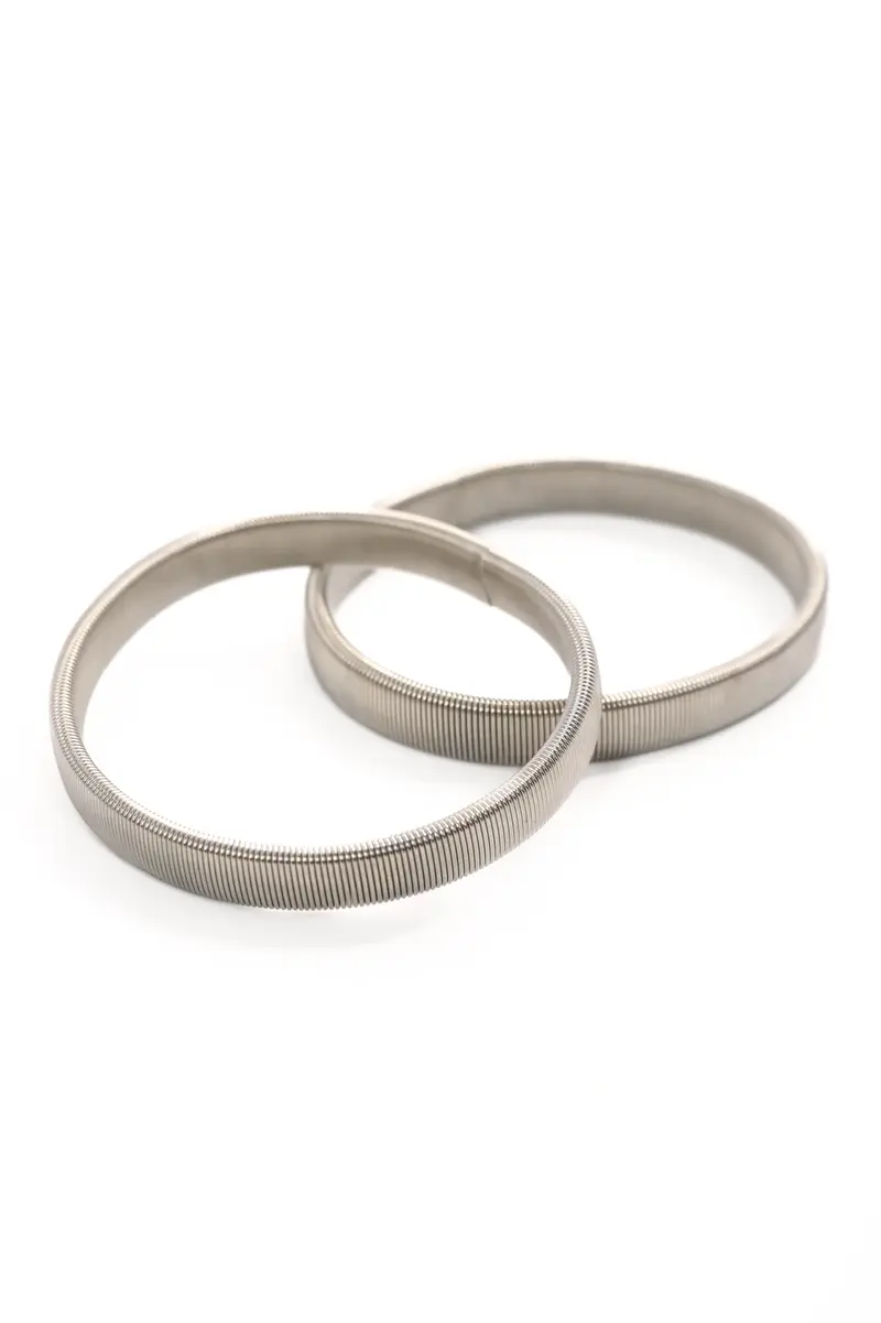 Mouwophouder zilver