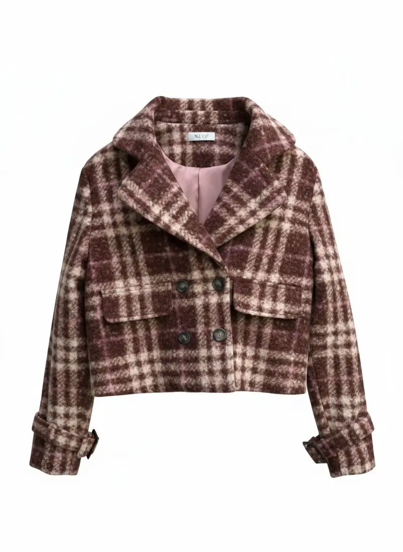 Nacket Shadow Check | Mauve