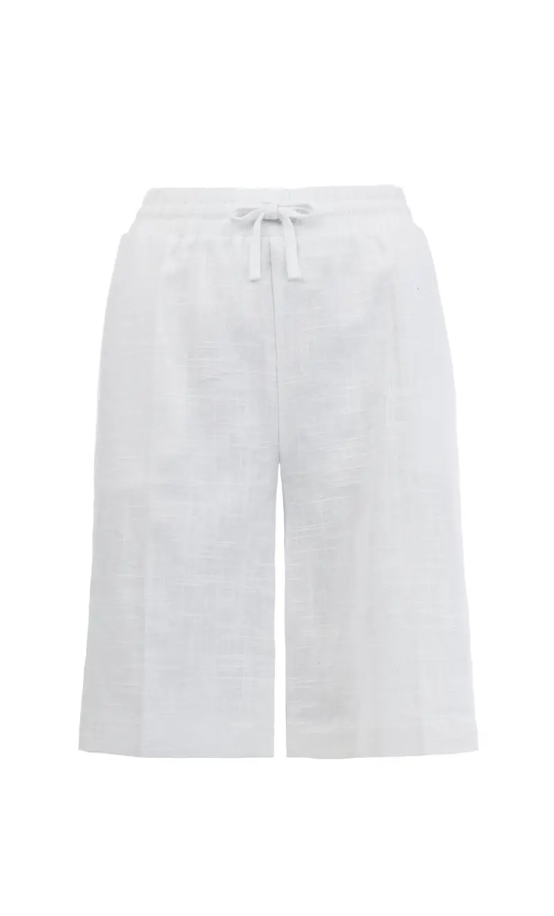 Nazil BM25 Linnen/Viscose Woven | White