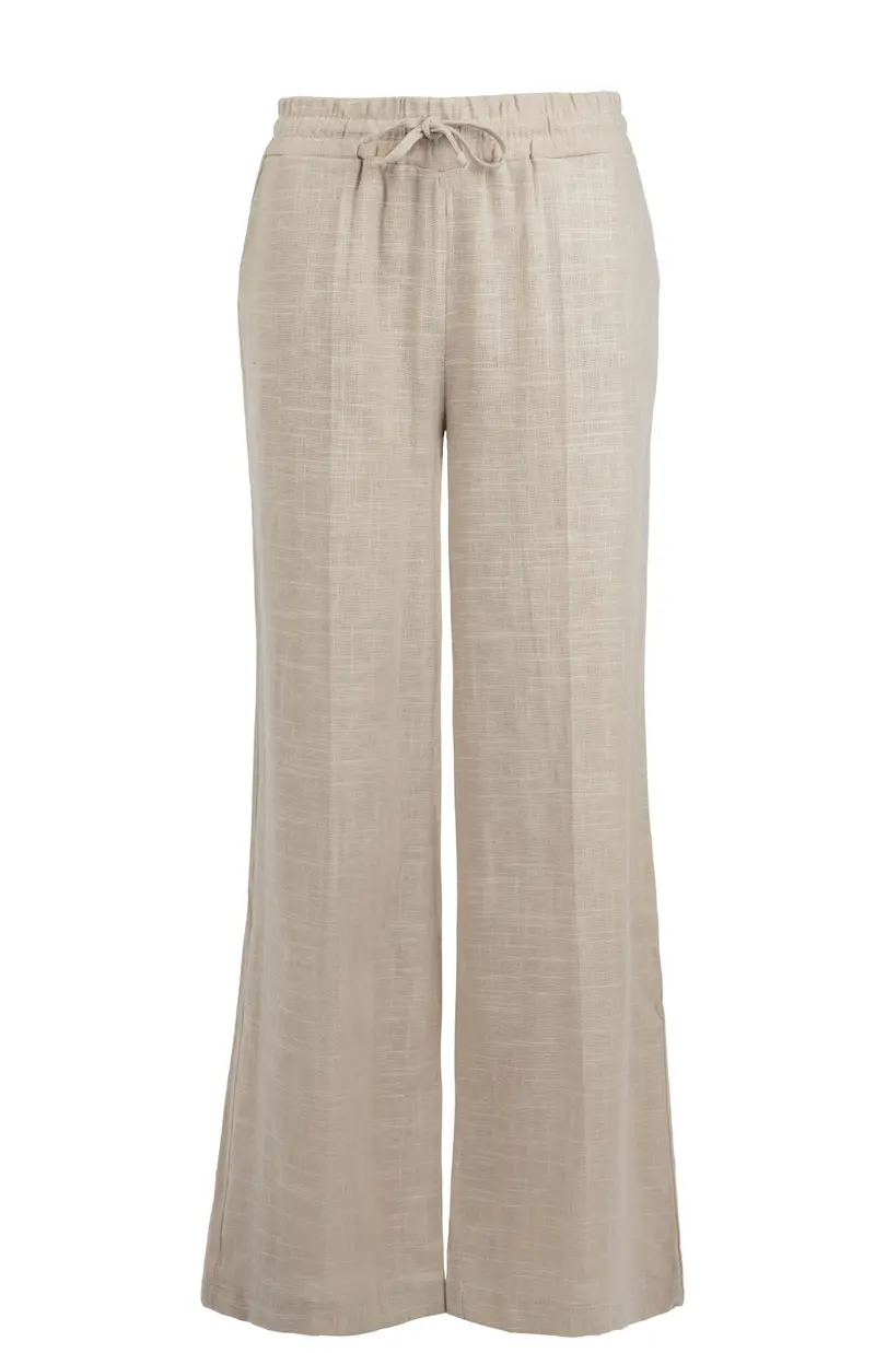 Nazil Linnen/Viscose Woven | Sand