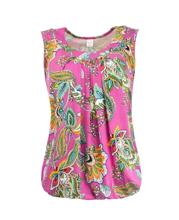 NED Dafne sl roze flower paisley tricot