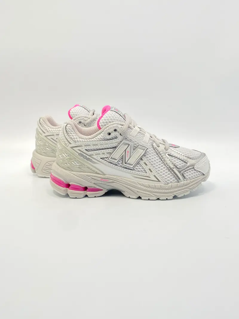 New Balance P19066LT light silver grey metallic pink veter
