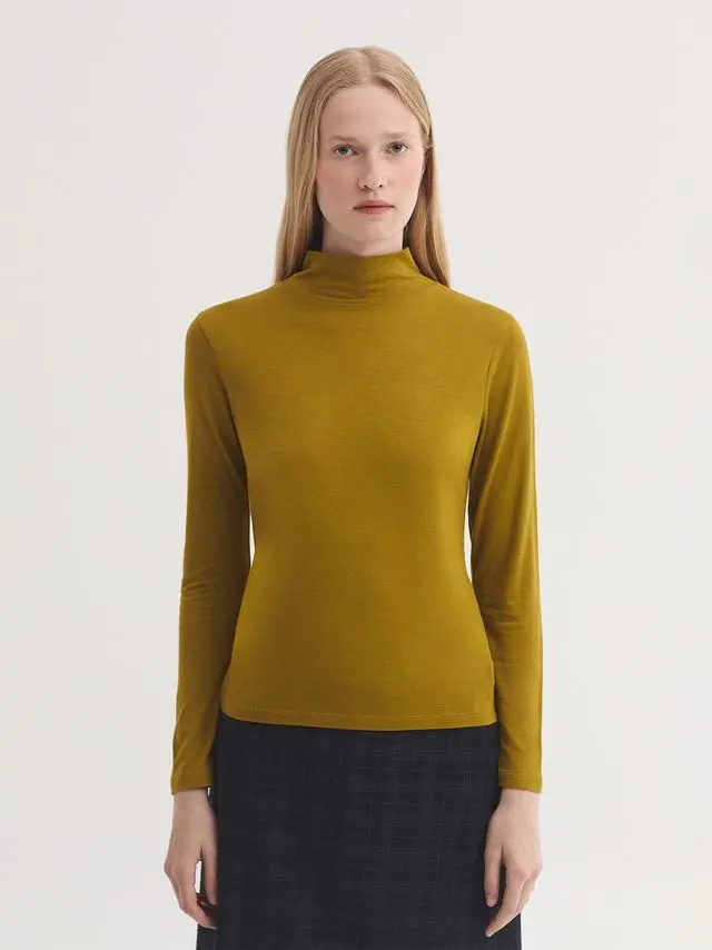 Nice Things - Turtle neck t-shirt - Meerdere kleuren