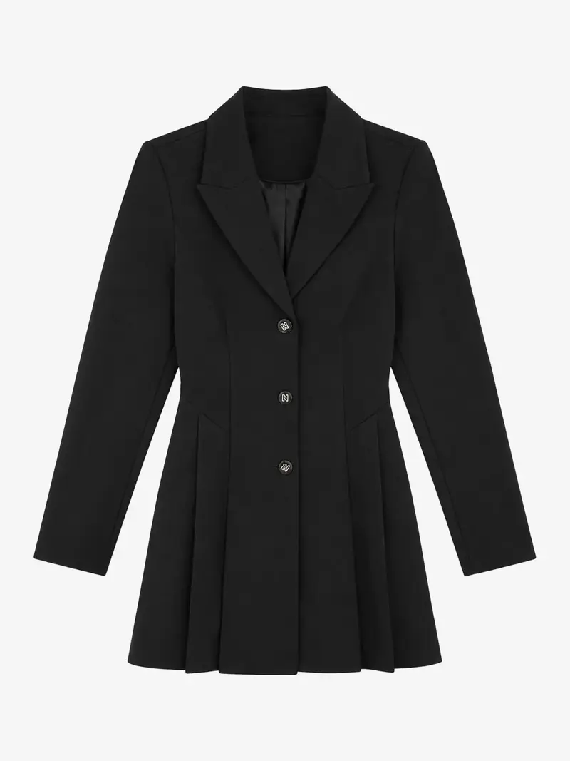 Nikkie - Alka Blazer Dress Zwart
