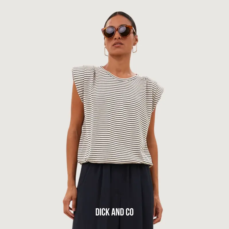 Nilou small stripe top