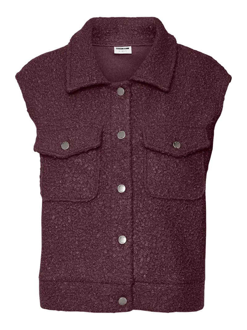 NMHINNY S/L BOUCLE VEST