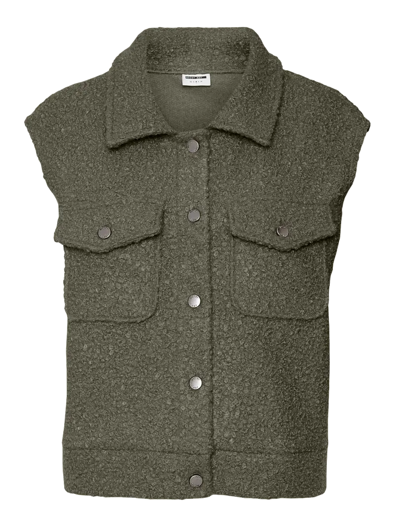 NMHINNY S/L BOUCLE VEST