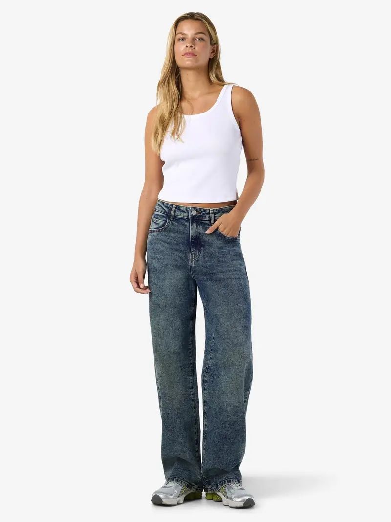 NMJOSIE HW LOOSE JEANS AZ400MB