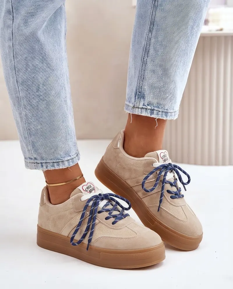 Noeme Beige Sneaker