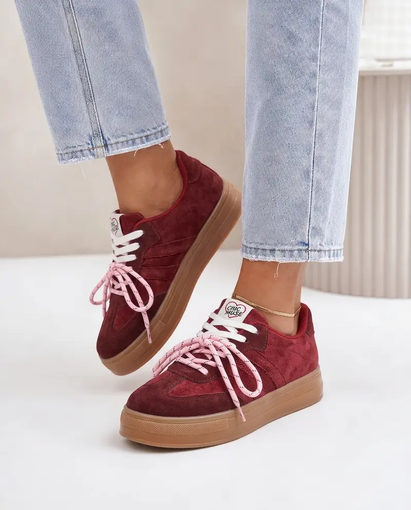 Noeme Wine Sneaker