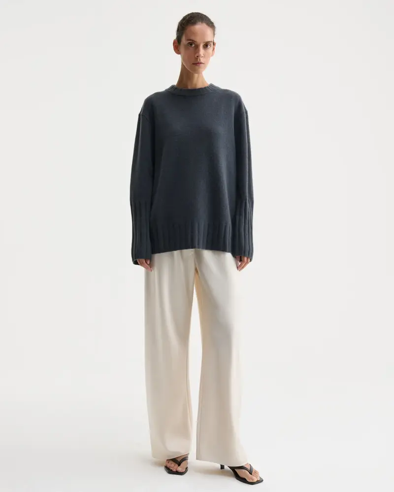 Nonchi | Havn Sweater Dusk Grey