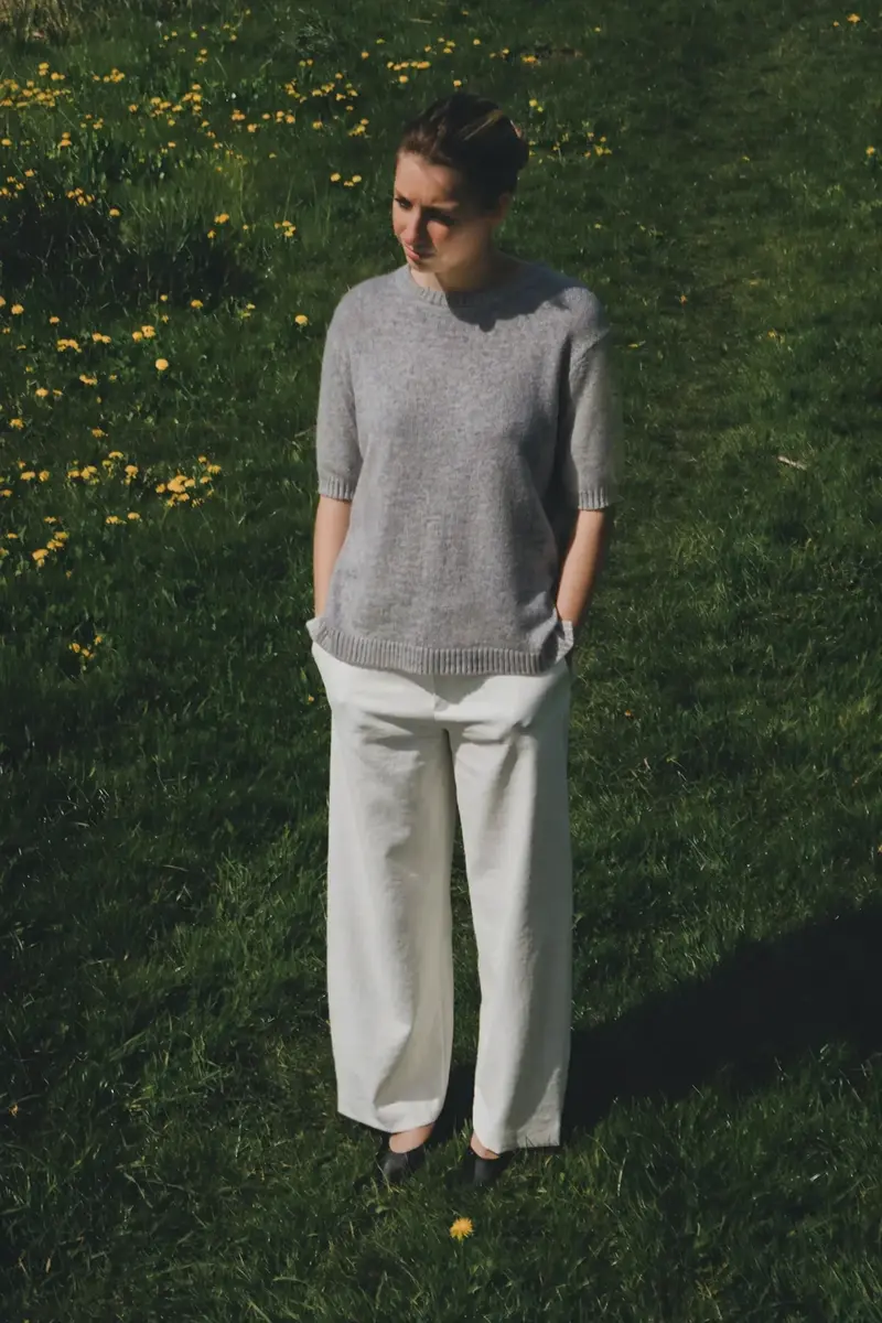 Nonchi | The Étoile Sweater Derby Grey