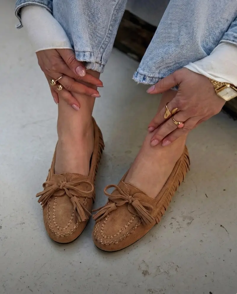 Nora Khaki Loafer