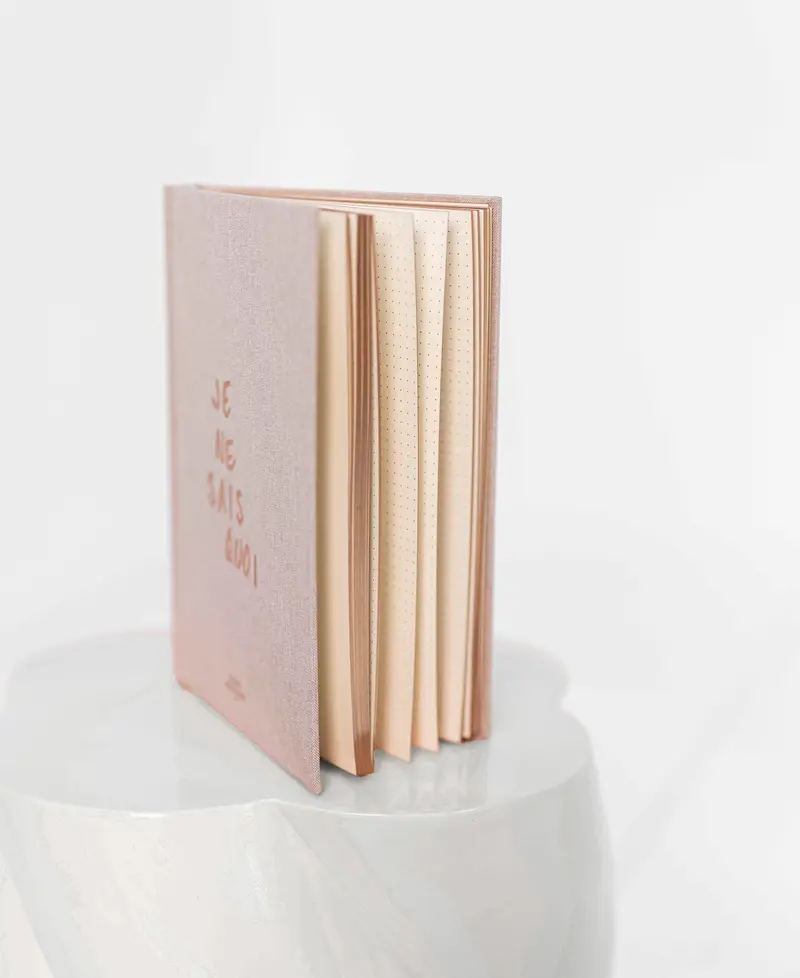 Notebook JE NE SAIS QUOI - Naturel