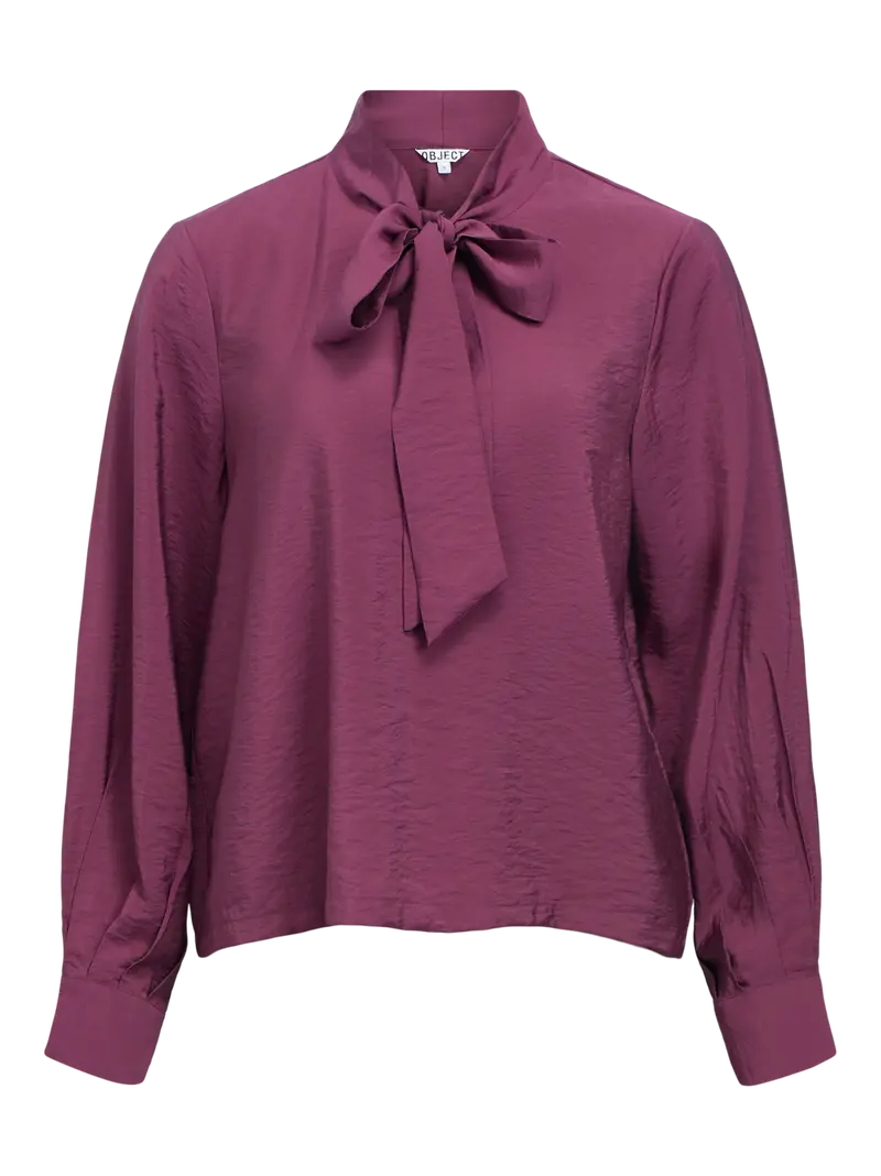 OBJJACIRA L/S RE BOW SHIRT