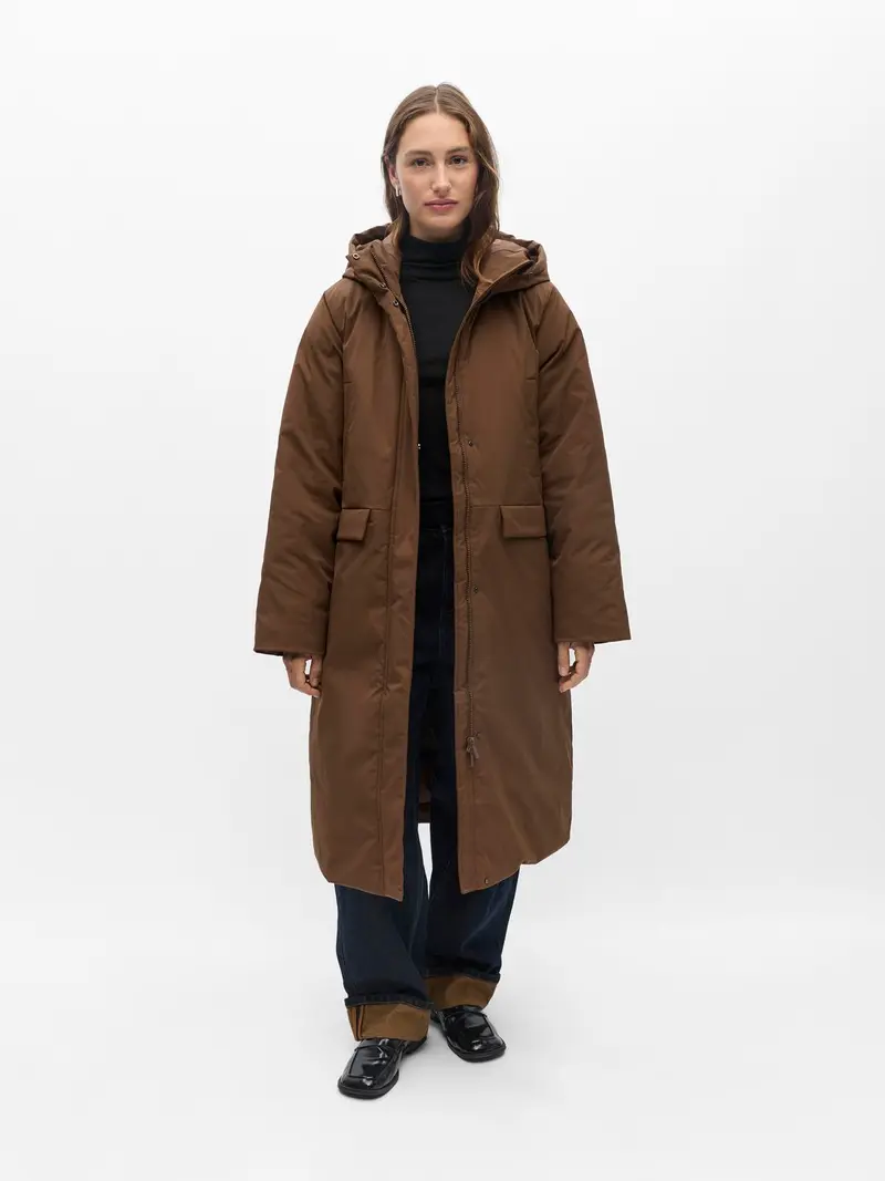 OBJKELYN L/S RE LONG JACKET