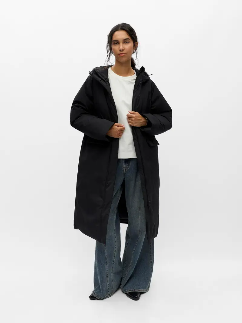 OBJKELYN L/S RE LONG JACKET