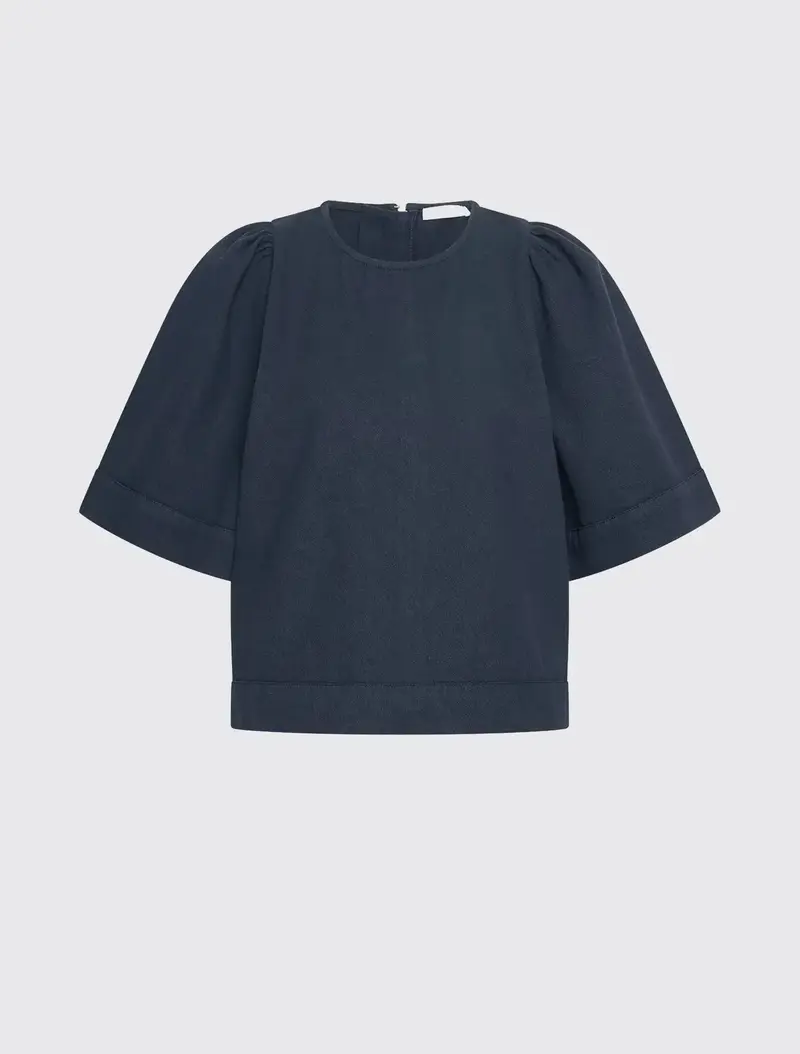 Olivia Twill Blouse