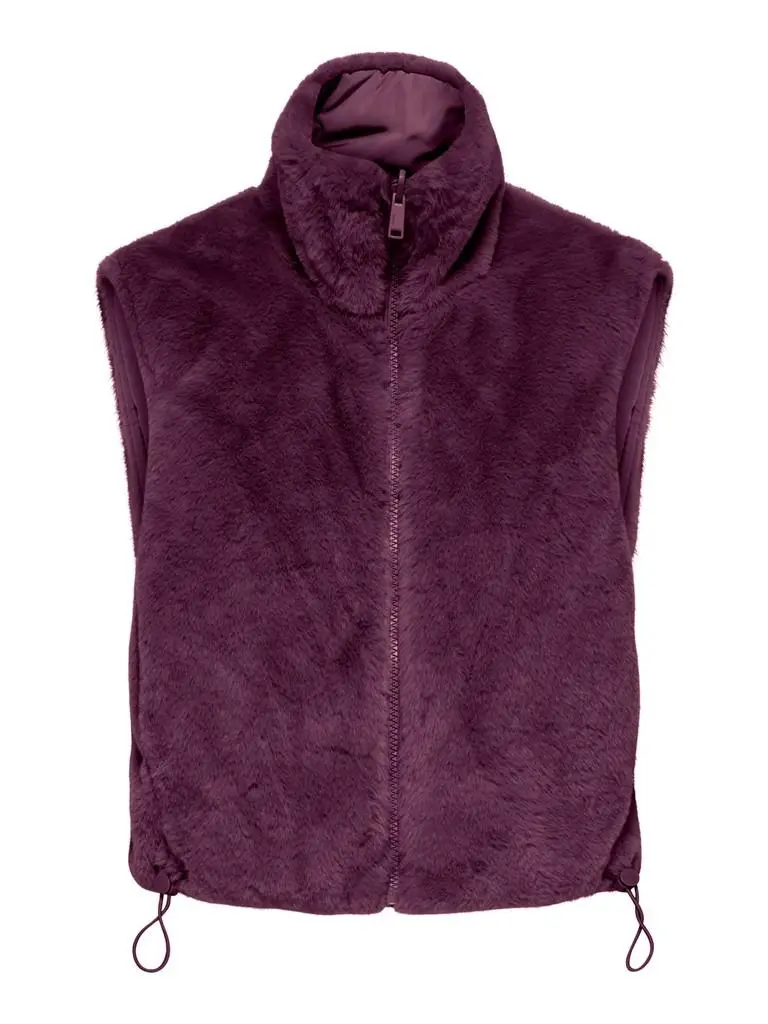 ONLDANA FAUX FUR REV.WAISTCOA