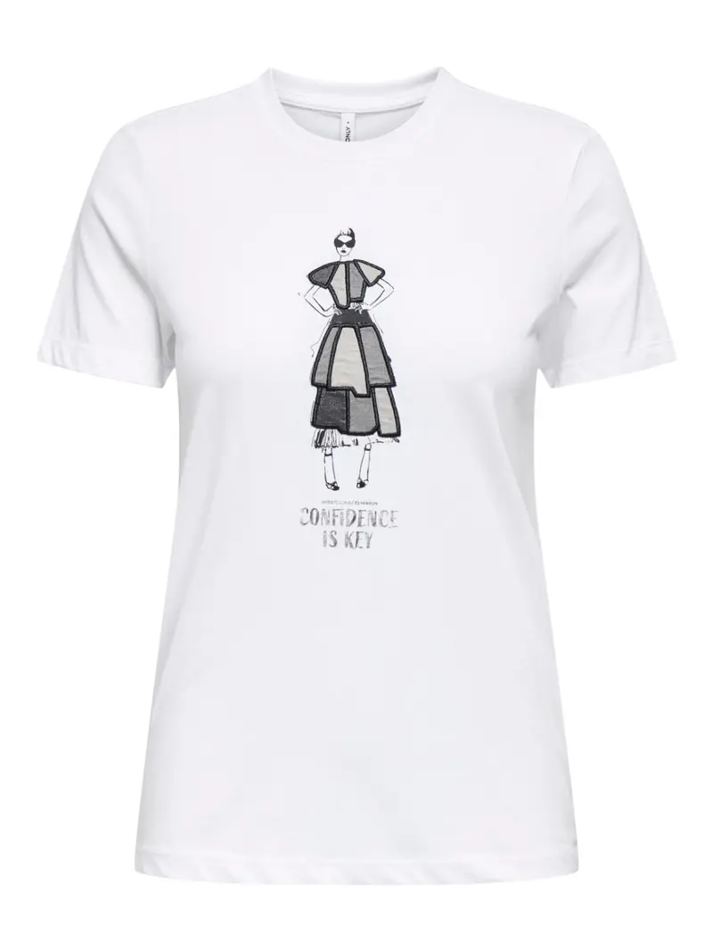 ONLEMMA LIFE REG S/S LADY TOP