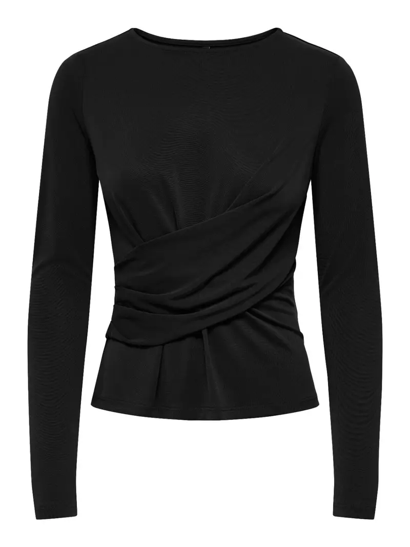 ONLFREE L/S O-NECK DRAPING TO