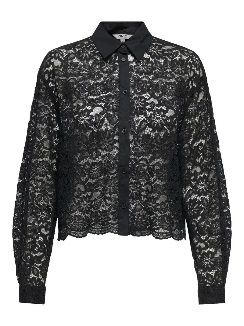 ONLJILLI LACE MIX SHIRT WVN
