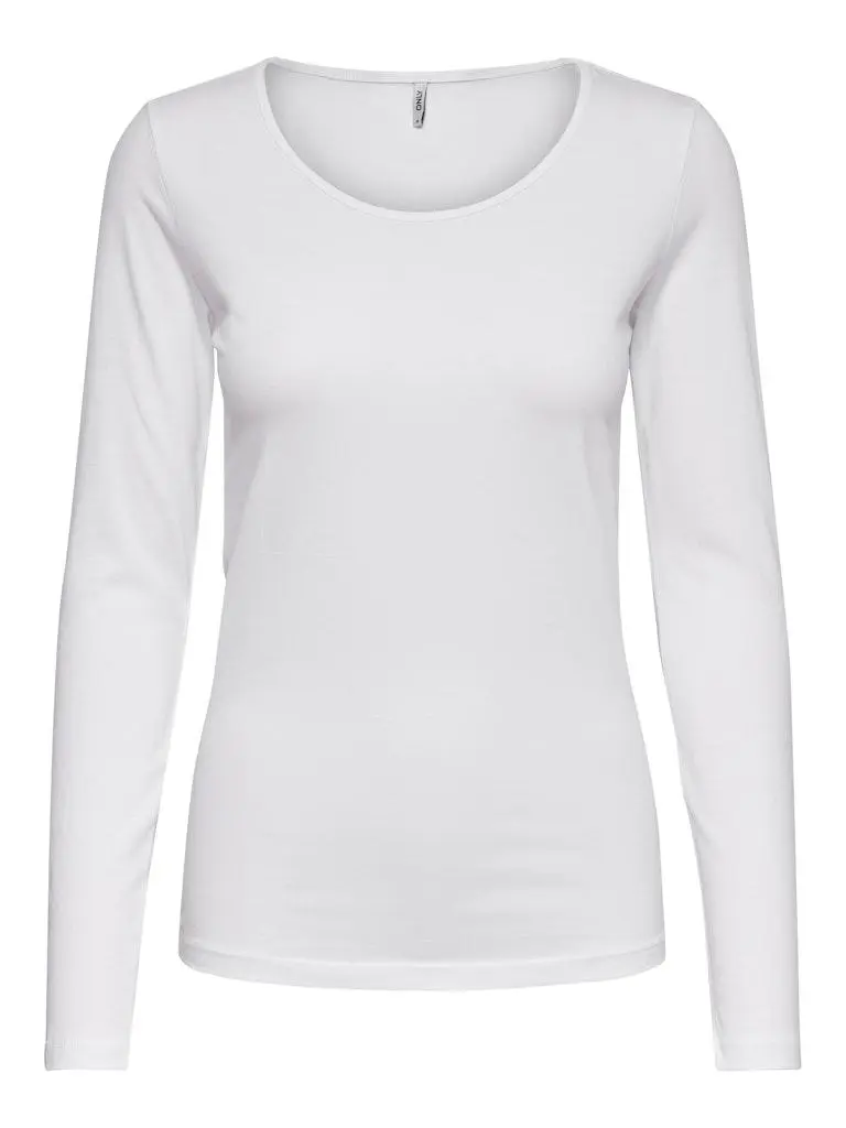 ONLLIVE LOVE LIFE L/S ONECK T