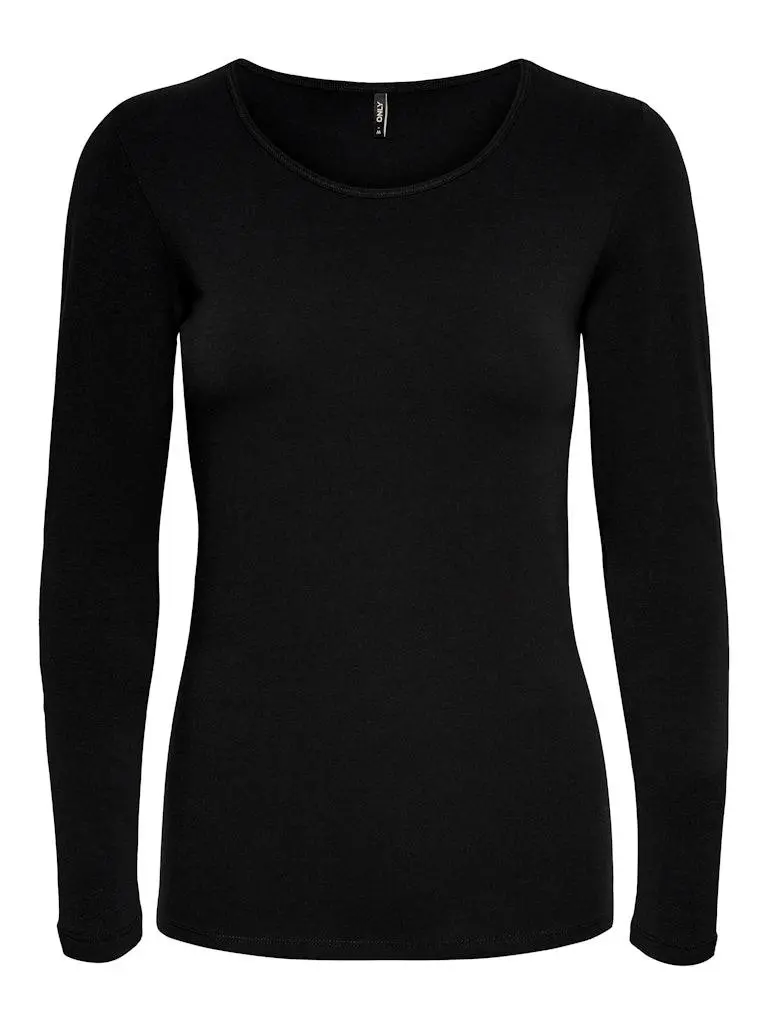 ONLLIVE LOVE LIFE L/S ONECK T